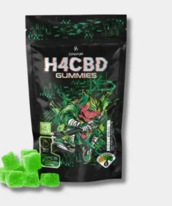 H4CBD Gummibärchen Grüner Apfel 125 mg 5 Stück - Canapuff